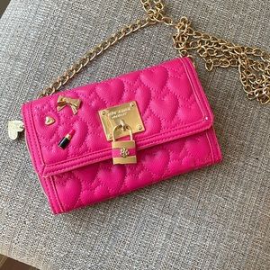 Super Cute Betsy Johnson Clutch/Wallet